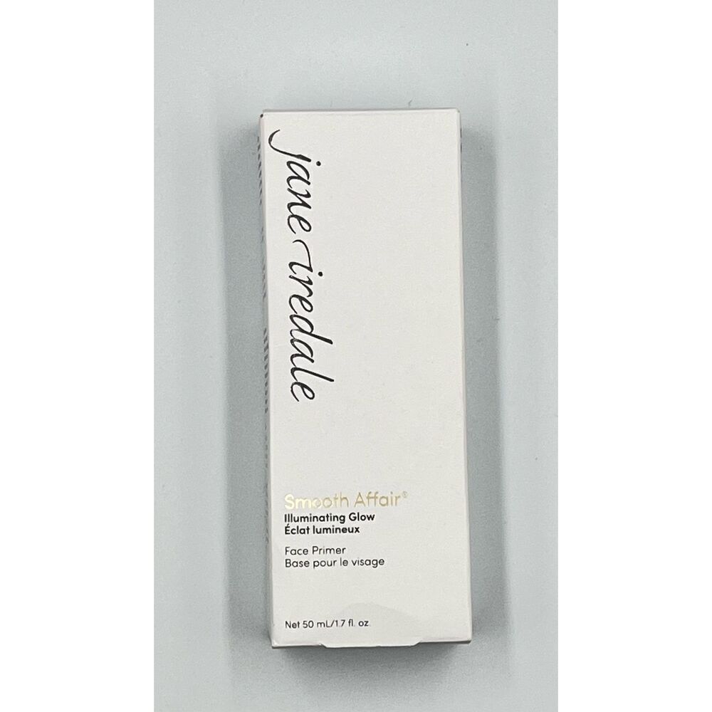 NEW Jane Iredale Smooth Affair Illuminating Glow Face Primer 1.7 oz Hyaluronic